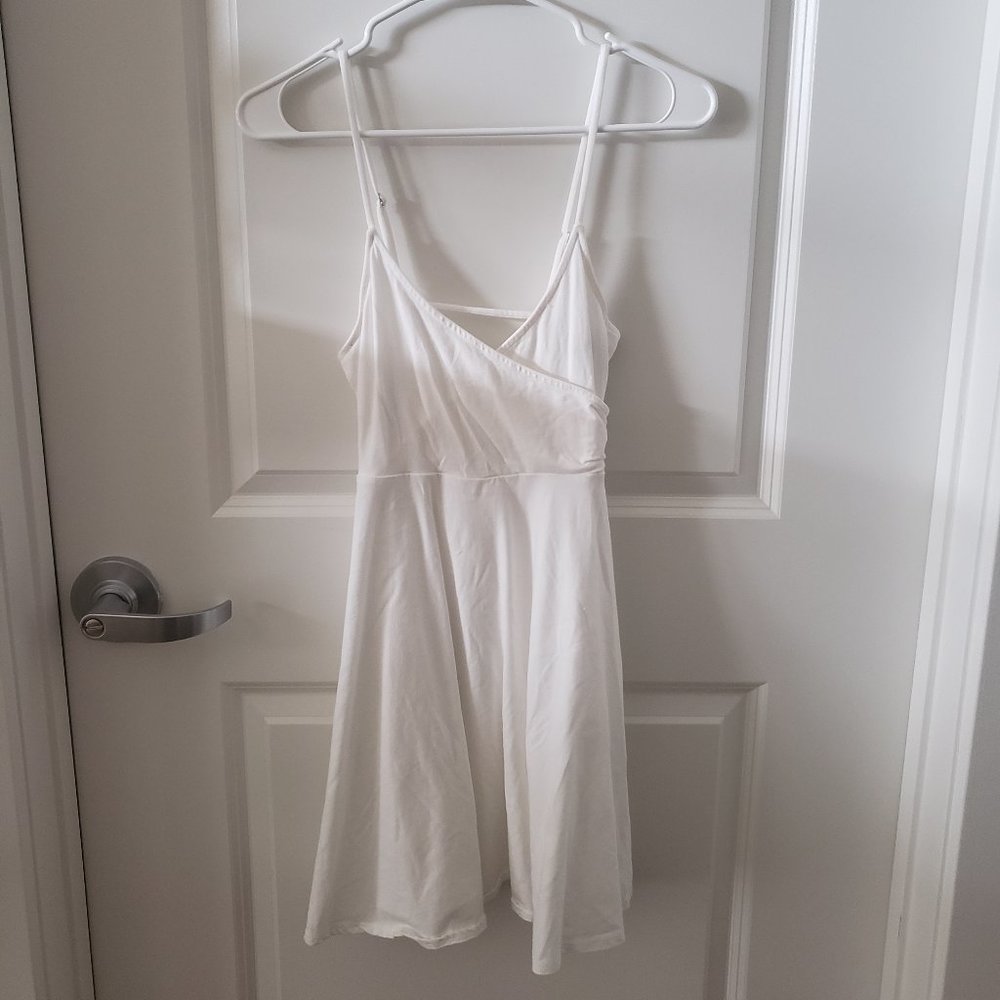 White Skater Dress